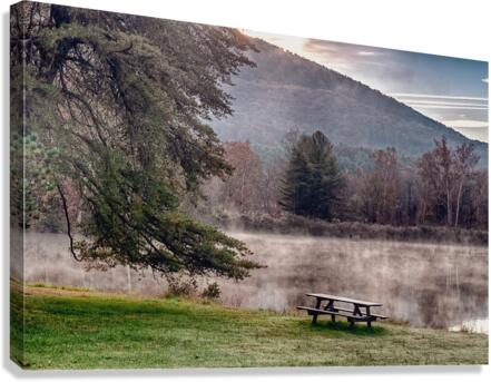Morning witness Canvas Print