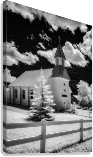 Spiritual Splendor: Seraphic Sanctuary Canvas Print