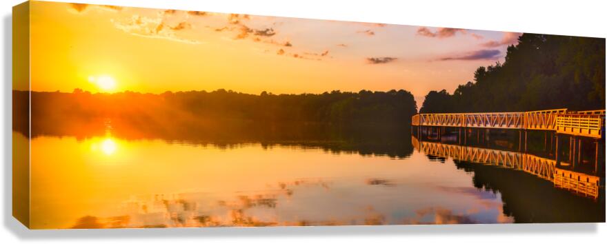 Killens Sunset  Canvas Print