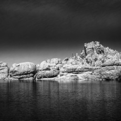 Mystical Moments: Sylvan Lake Infrared Rocks