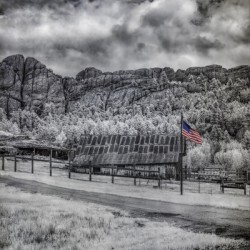 Rural American Ranch Scene