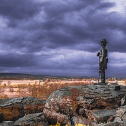 Chasing Storms: Infrared Beauty of General Warren Monument