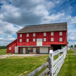 The Sherfy Barn: Rustic Red Retreat