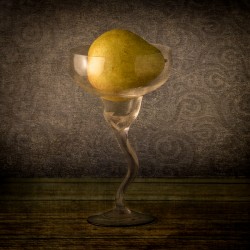 Pear Perfection: Aesthetic Bliss in a Margarita Glass