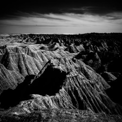 Shadows of the Earth: A Shadowy Ethereal Dance in the Badlands