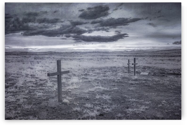 Old West Crosses by Dream World Images