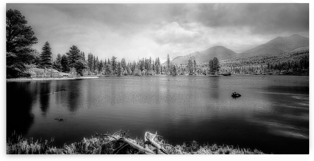 Thunderclouds Above Sprague Lake by Dream World Images