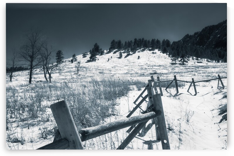 Chautauqua Chronicles: Fence in Winter by Dream World Images