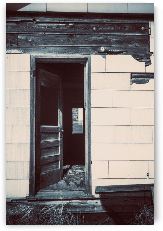 Nebraska Farm Door -2 by Dream World Images