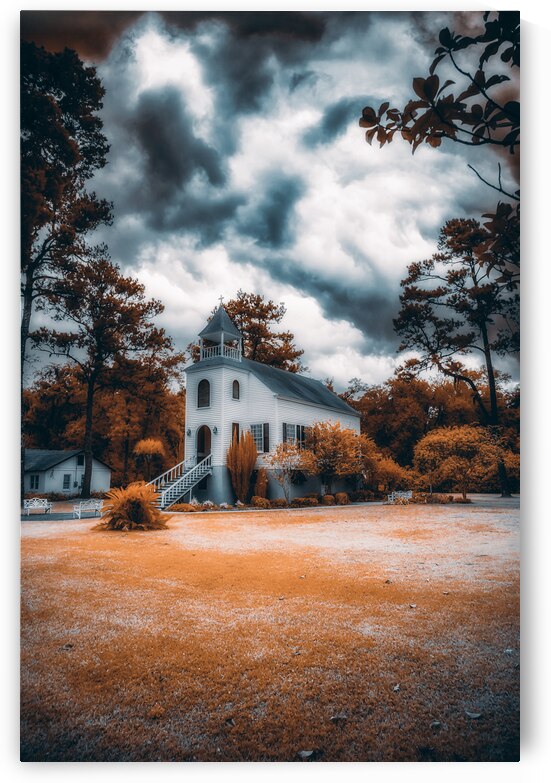 Spiritual Splendor: A Journey Through Time with Stormy Prayer by Dream World Images