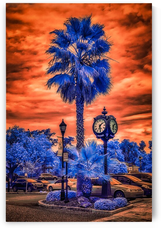 Radiant Dusk: Capturing the Charm of Inverness Florida by Dream World Images