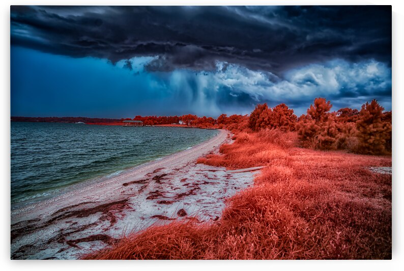 Summer Adventures at Brooms Island Marina: Colorful Beach Storm by Dream World Images