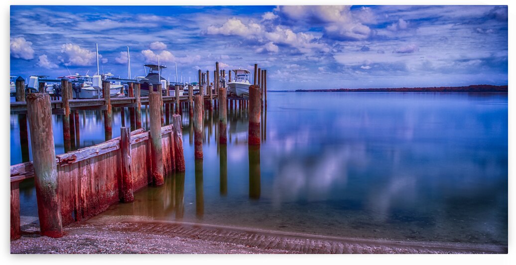 Long X Boat Ramp by Dream World Images