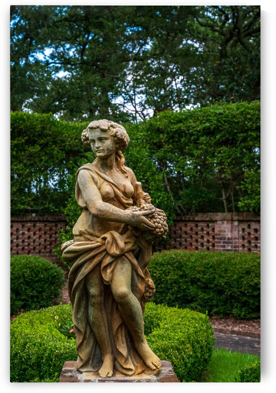 Garden Statue - 3 by Dream World Images