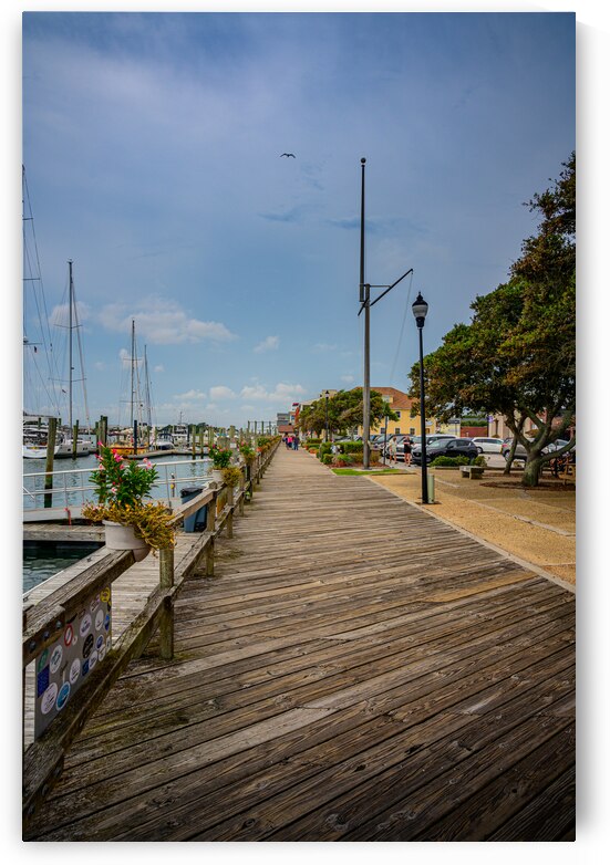 Capturing Moments: The Enchanting Boardwalk Series in Beaufort North Carolina by Dream World Images