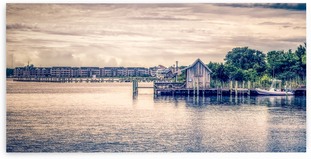 Whispers in Time: A Manteo Fishing House by Dream World Images