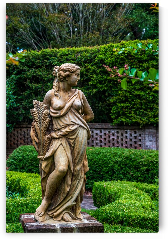 Garden Statue - 4 by Dream World Images