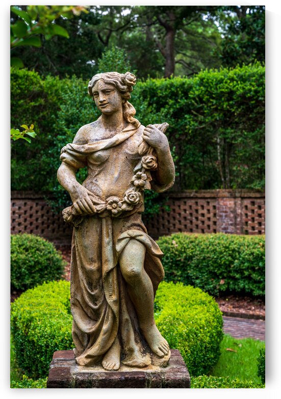 Garden Statue - 5 by Dream World Images