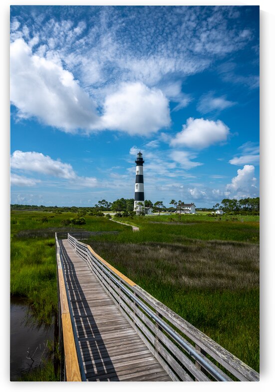 Whispers of Light: Bodie Island Walkway by Dream World Images