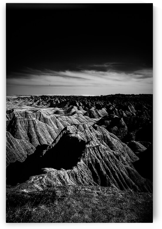 Ethereal Dance: Badlands Infinite Horizons in Infrared by Dream World Images