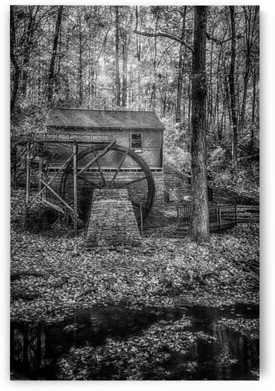 Whispers of Time: Rice Grist Mill by Dream World Images