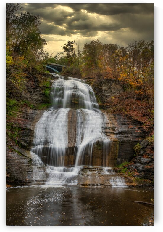 Shequaga Falls NY by Dream World Images