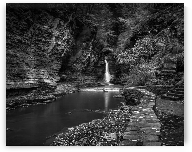 BW Gorge by Dream World Images