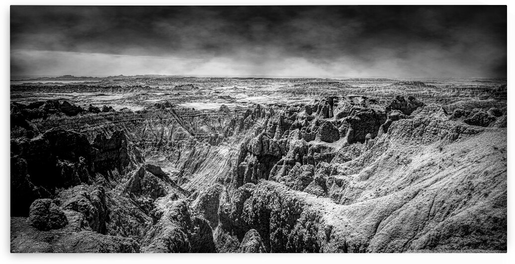 Canyon Dreams: Exploring the Depths of South Dakotas Badlands by Dream World Images