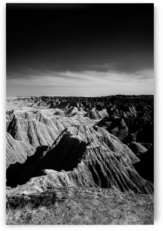 Ethereal Dance: Badlands Infinite Horizons in Infrared by Dream World Images