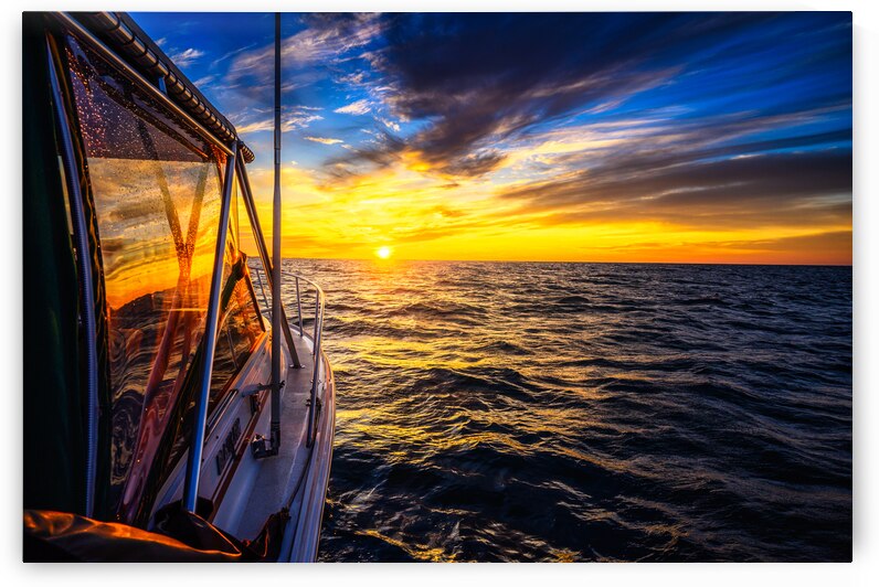 Birthday Bliss on the Water: A Sunset Boat Ride to Remember by Dream World Images