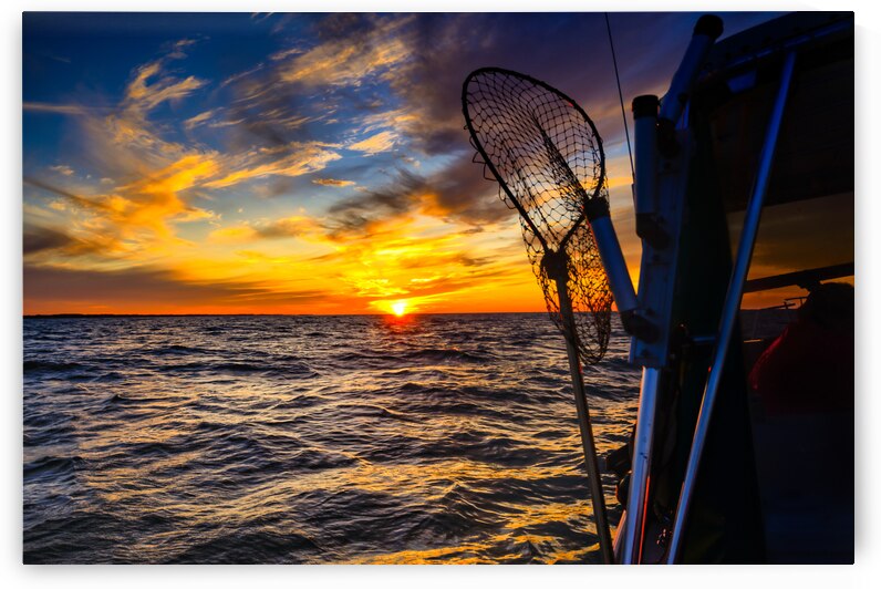 Sunset Serenity: A Birthday Cruise Amidst Octobers Radiant Colors by Dream World Images