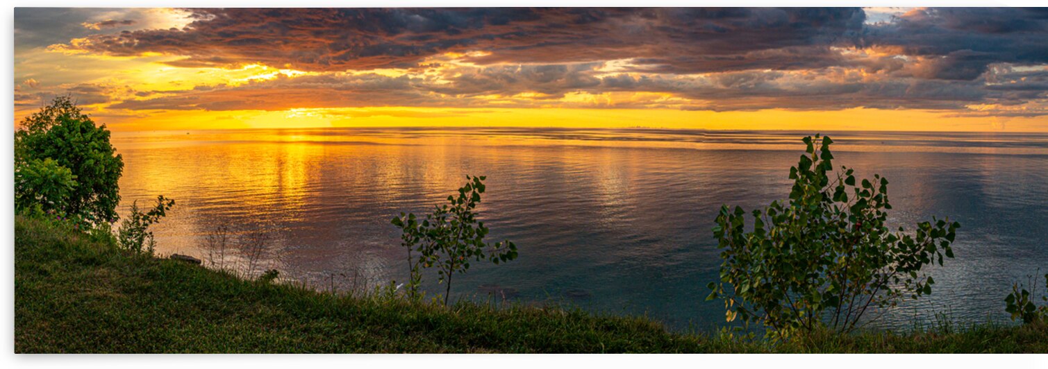 Toronto Shore Sunset -1 by Dream World Images