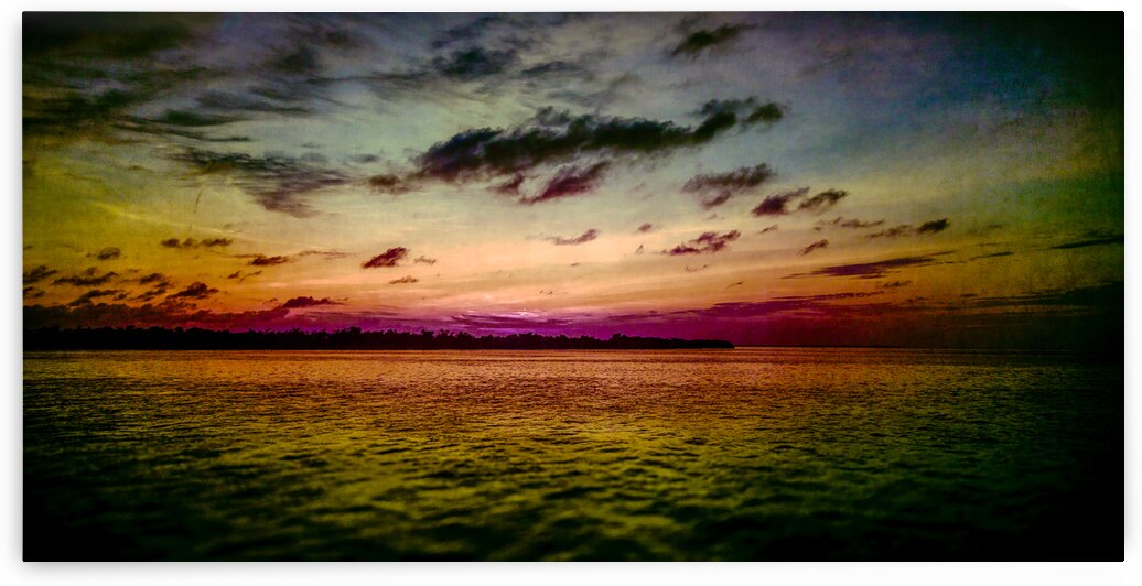 Serenitys Palette: Florida Keys Sunset by Dream World Images