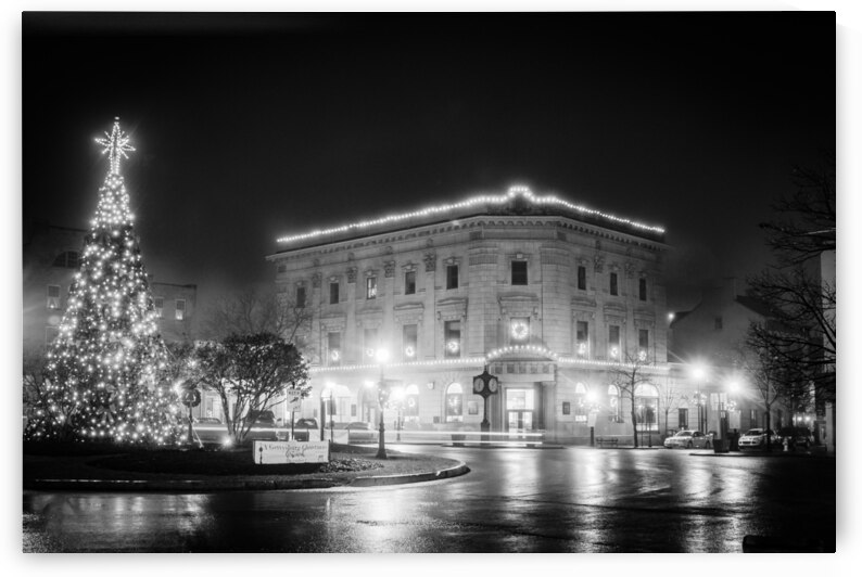 Christmas Square in Gettysburg by Dream World Images