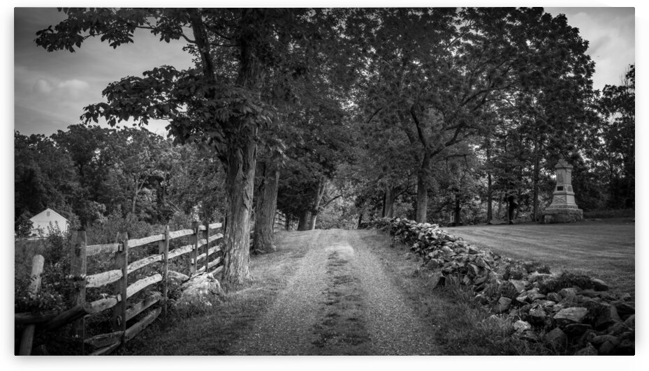 Path of Serenity: A Gettysburg Farm lane by Dream World Images