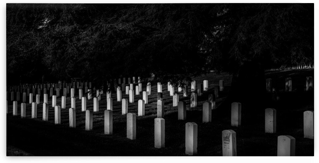 Silent Solace: Gettysburg National Cemetery by Dream World Images