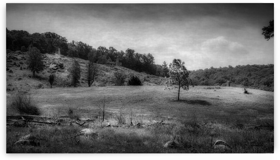 Echoes of Conflict: Little Round Tops Peaceful Remnants by Dream World Images