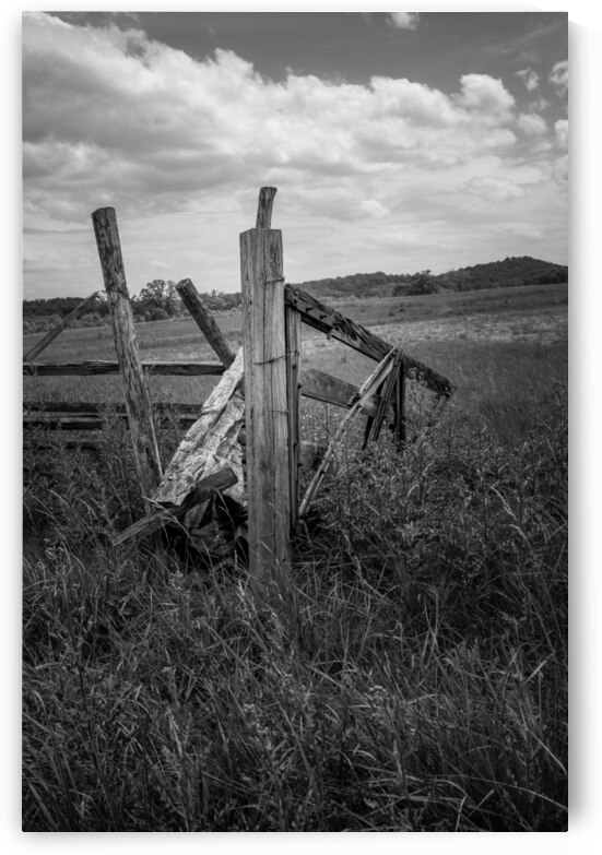 Weathered Fence by Dream World Images