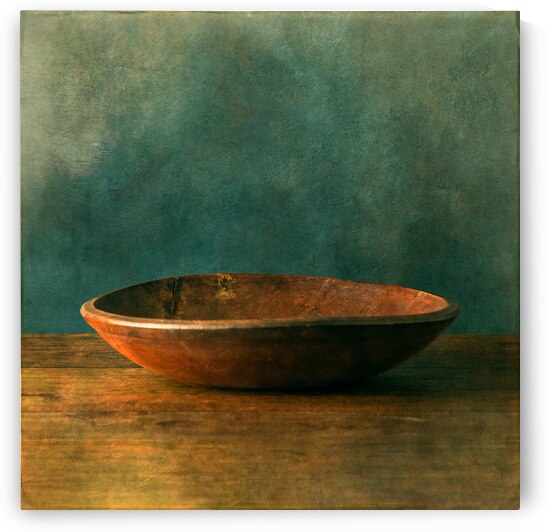 Eternal Elegance: Blue Antique Bowls by Dream World Images