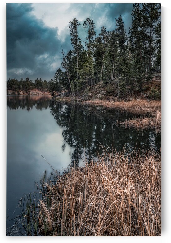 Embracing Natures Drama: Legion Lakes Moody Beauty by Dream World Images