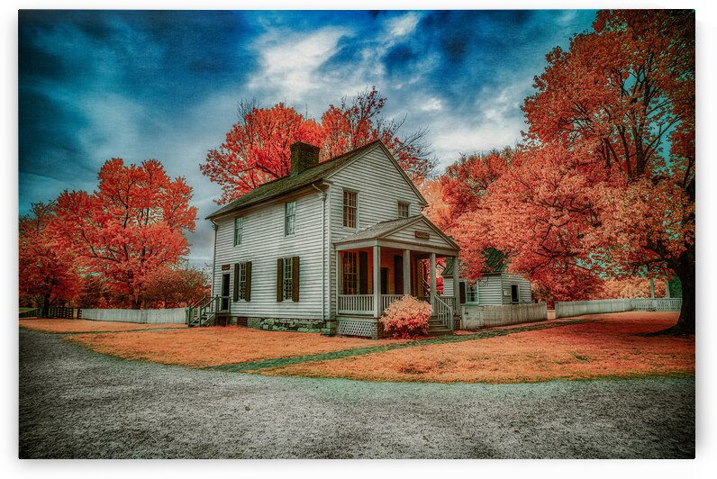 Vivid Autumn Chronicles: Discovering Appomattox Courthouse Town by Dream World Images
