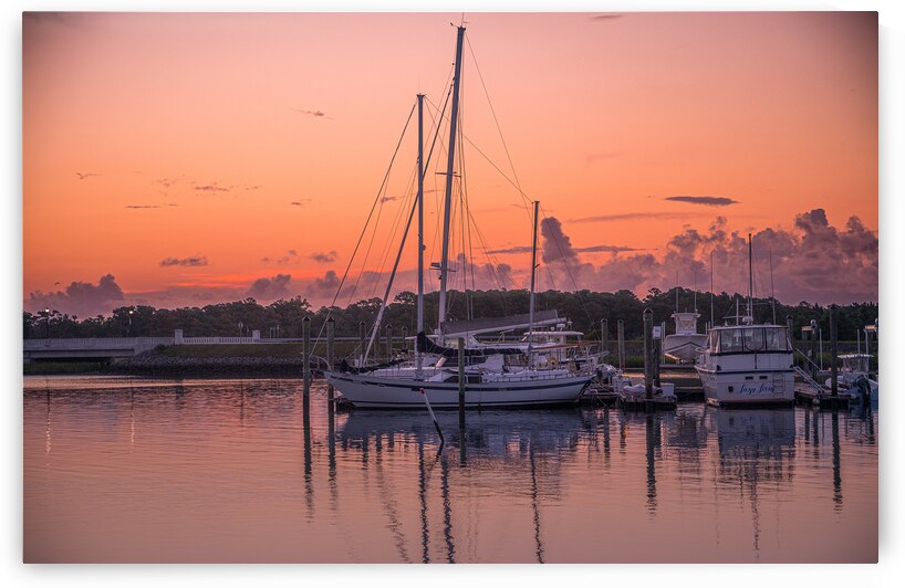 Maritime Magic: Capturing Coastal Sunrise Delights in Beaufort by Dream World Images