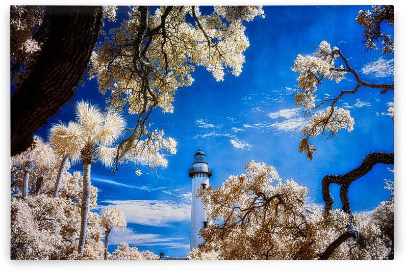 Whispers of Light: Saint Simons Lighthouse Enchantment by Dream World Images