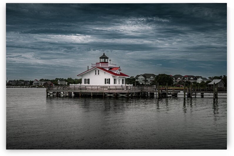 Whispers of Light: Finding Solace at Manteo Lighthouse by Dream World Images