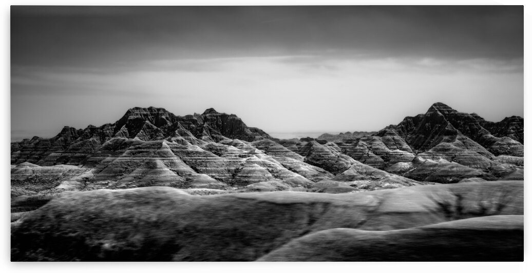 Shadows of the Earth: A Badland Peaks Driveby by Dream World Images