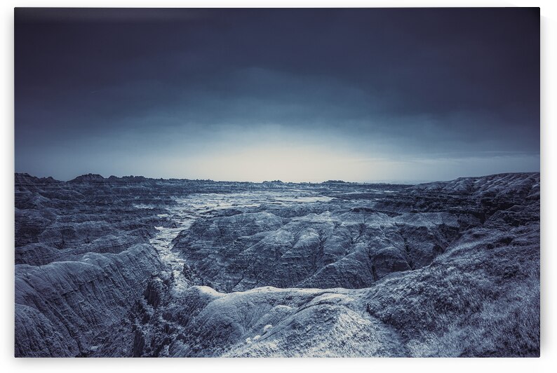 Shadows of the Earth: Desolate Beauty of the White River in the  by Dream World Images