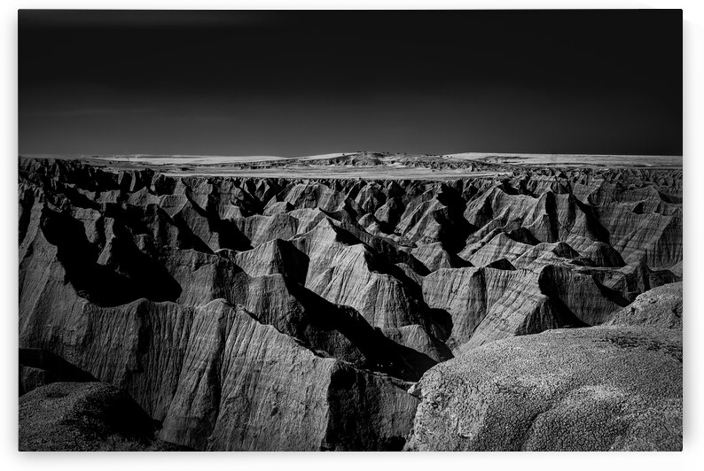 Shadows of the Earth:  A Badlands Vista by Dream World Images
