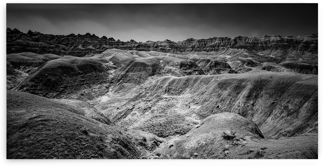 Shadows of the Earth: Sculpted Earth in the Badlands by Dream World Images