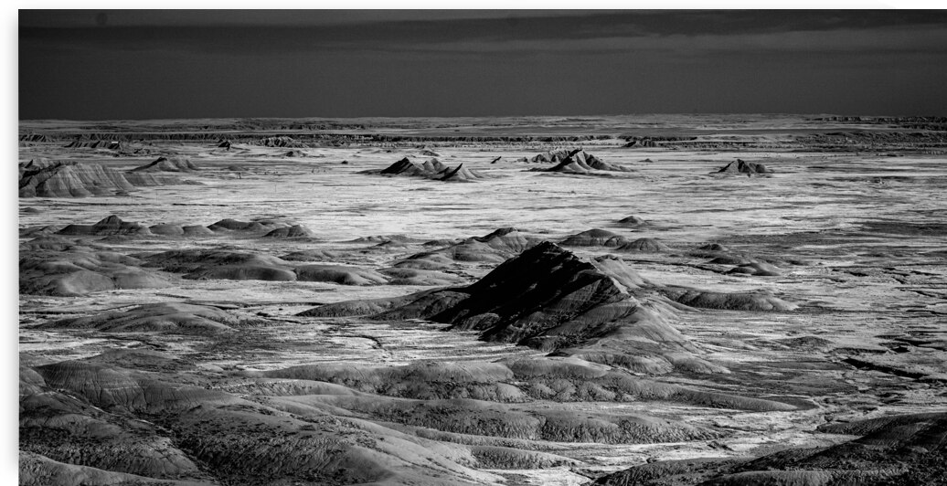 Shadows of the Earth: Little Badlands by Dream World Images