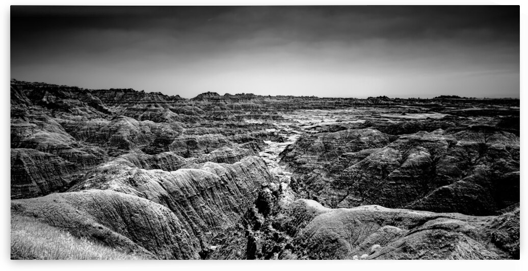 Shadows of the Earth: Contours of Time in the Badlands by Dream World Images